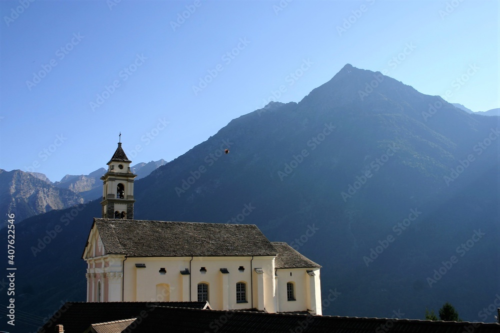 Leontica, Kirche San Giovanni Battista