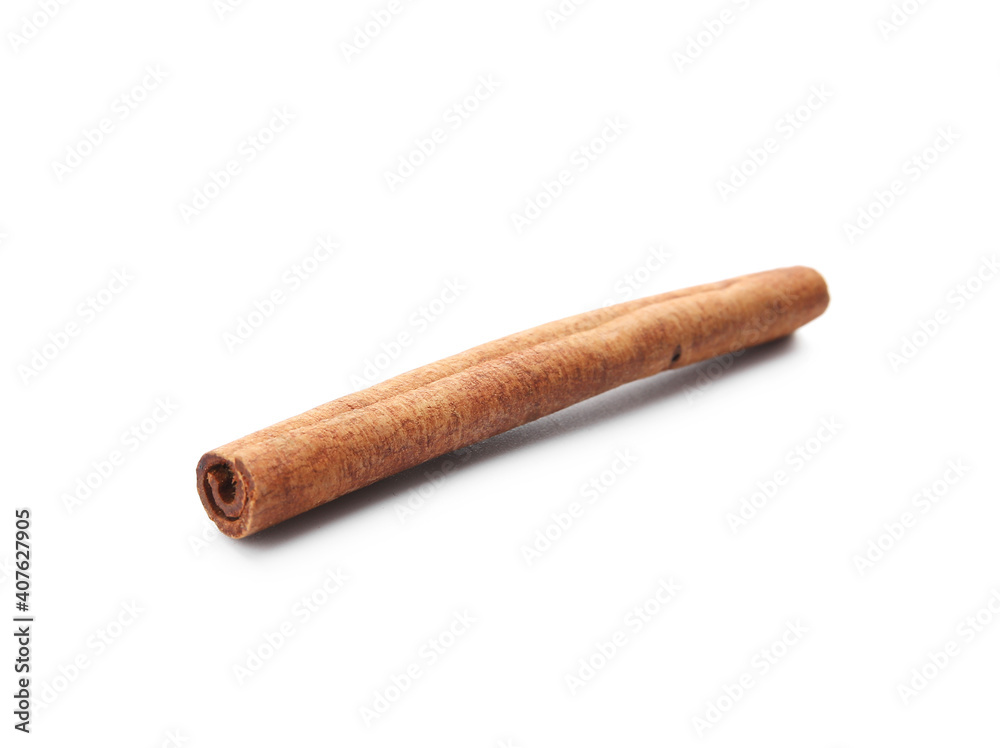 Cinnamon stick on white background Cinnamon stick on white background