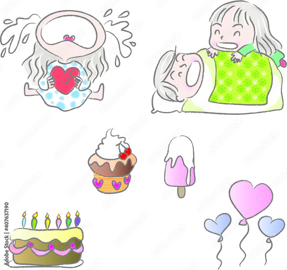 vector drawing girl emoji set vector drawing girl emoji set