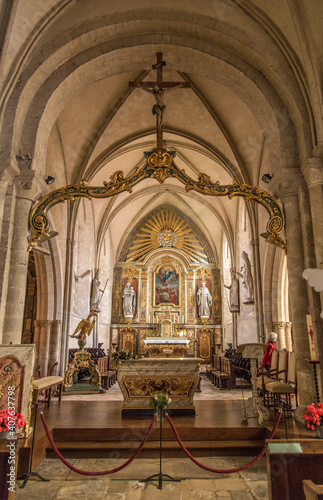 Autel de l'église de Sainte-Mère-Église, France © Jorge Alves