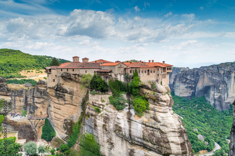 Monastery on top of the rock, Meteora Monasteries, Greece