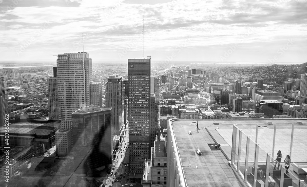 Fototapeta premium Observatoire place Ville-Marie, Montréal