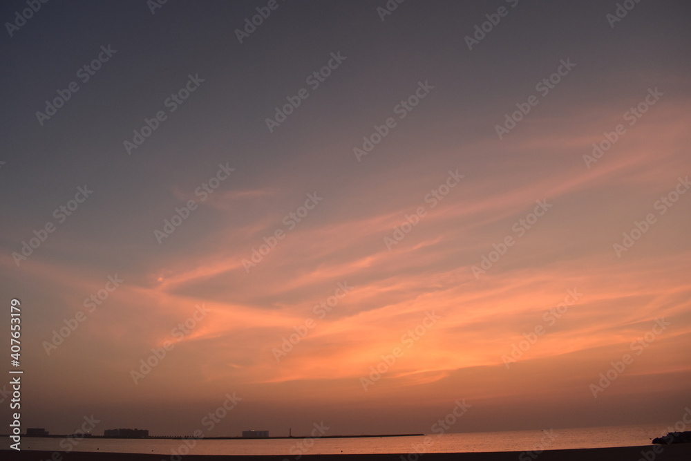 Sonnenuntergang am Meer