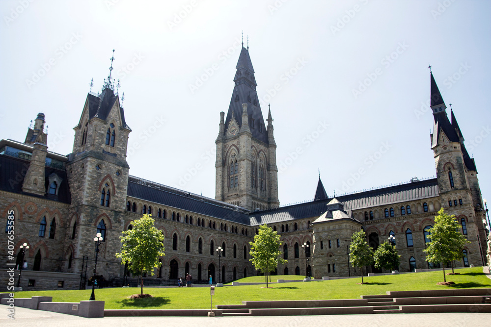 Fototapeta premium Colline du parlement, Ottawa, Ontario, Canada.