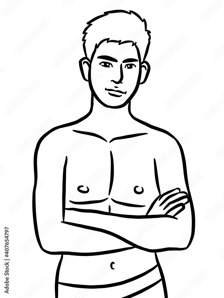 art drawing black and white of man for painting art drawing black and white of man for painting