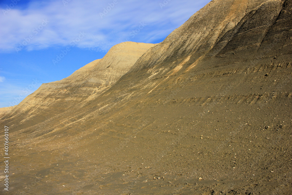 Fototapeta premium Volcanic mountains. Dashgil. Gobustan. Azerbaijan.