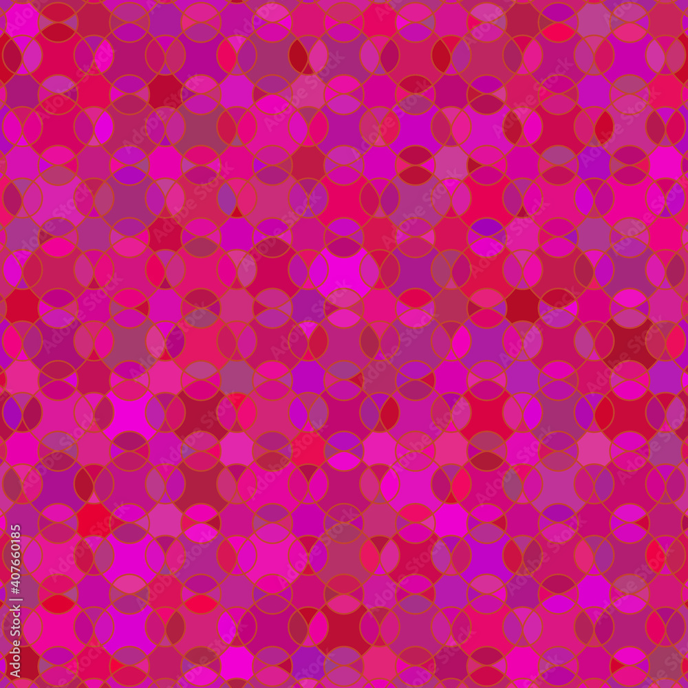 abstract light pink ornament colorful geometric texture square and circle pattern on colorful.