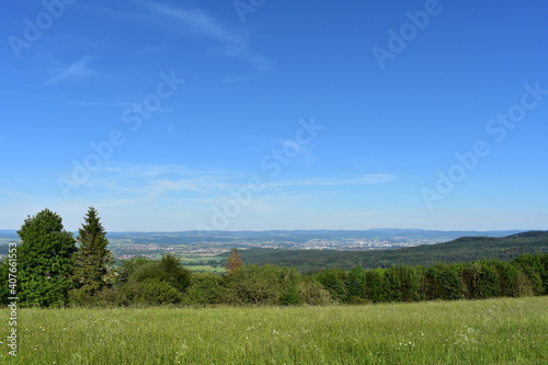 Berglandschaft in Hessen