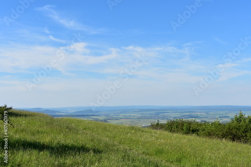 Berglandschaft in Hessen