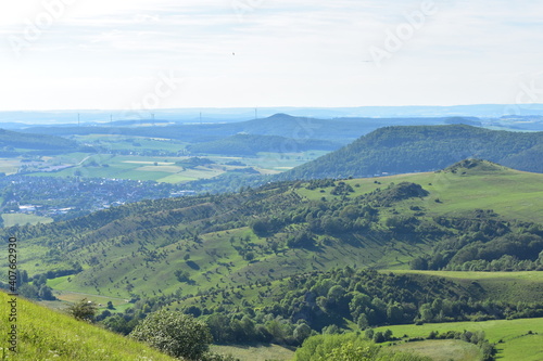 Berglandschaft in Hessen