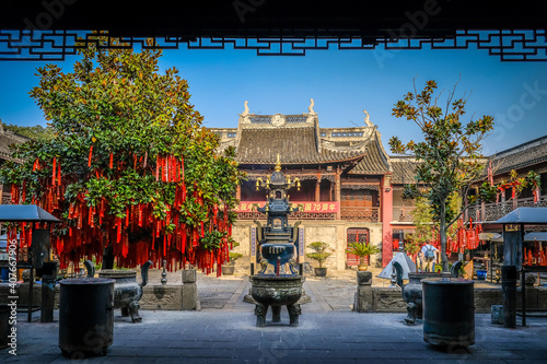 Weekend getaway from bustling city of Shanghai to an ancient water town of Zhujiajiao to see one of the ancient water town in China, where people call Venice of the East