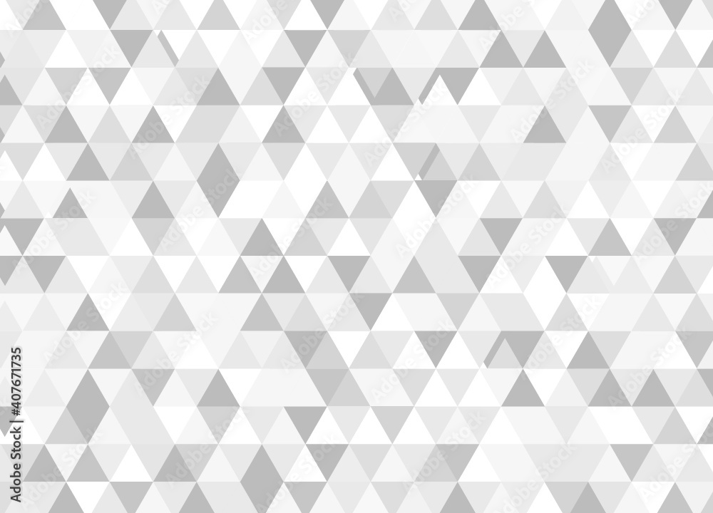 Geometric grey triangles pattern. Minimal abstract triangular background. Gray triangles vector design Geometric grey triangles pattern. Minimal abstract triangular background. Gray triangles vector design