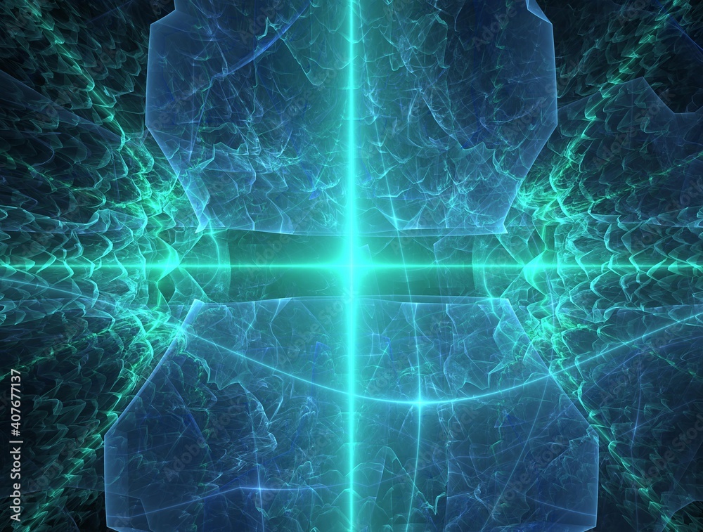 Fototapeta premium Imaginatory fractal background Image
