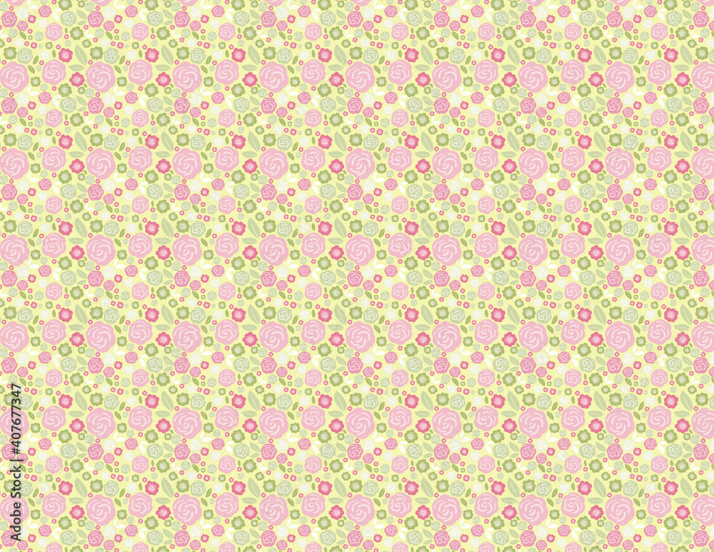 abstract lite green rose triangle pattern with line artifacts texture.