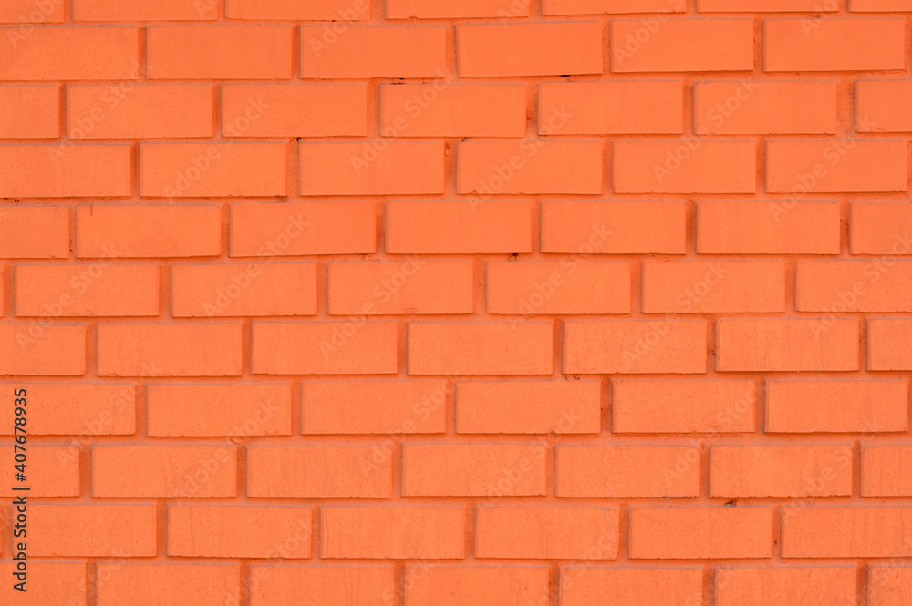 Red brick texture wall. Orange and brown photo background. Industrial design. New building, construction. Urban background, home and office design backdrop. Vintage effect Red brick texture wall. Orange and brown photo background. Industrial design. New building, construction. Urban background, home and office design backdrop. Vintage effect