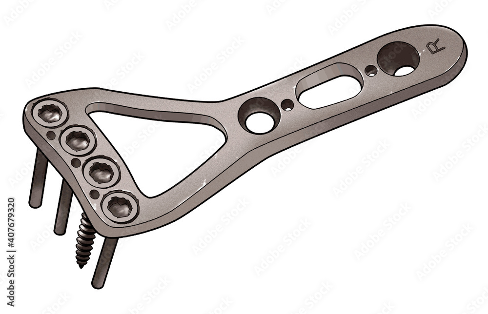 Obraz premium 医療プレート