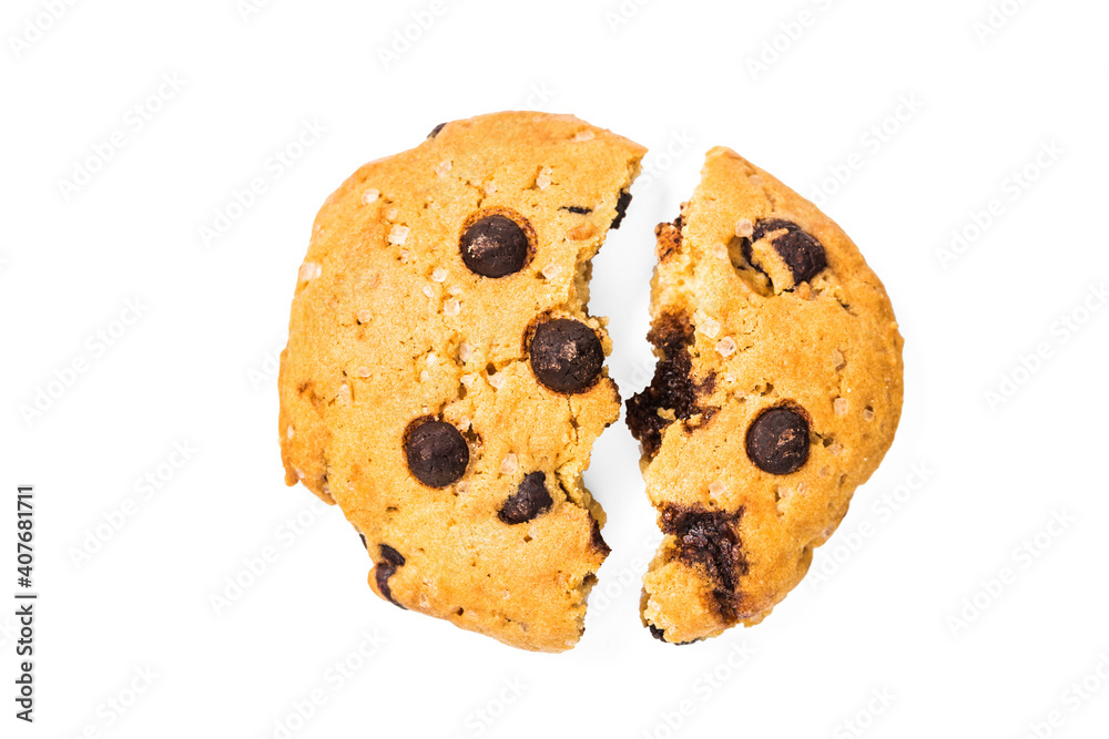 chocolate chip cookie white background (4) chocolate chip cookie white background (4)