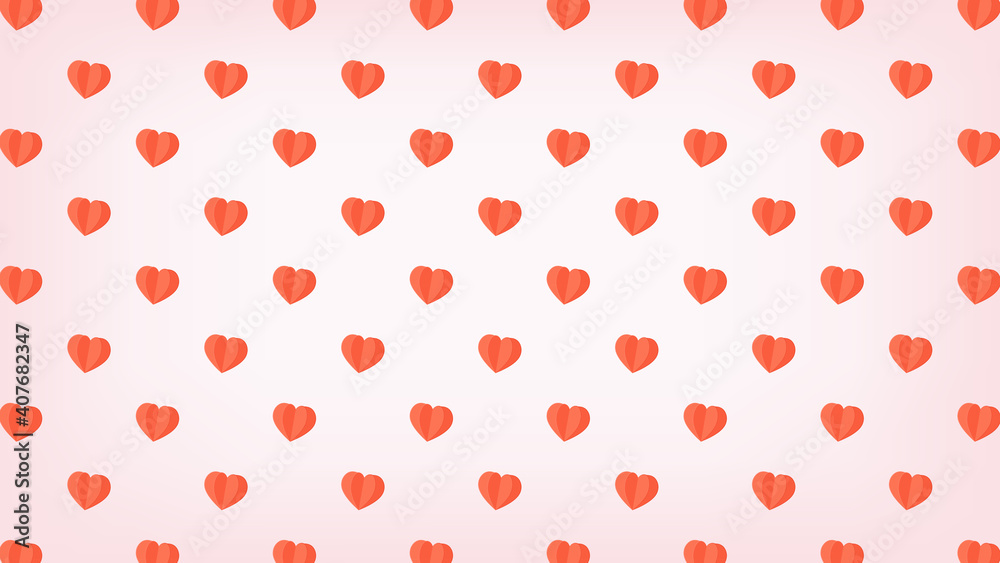 Heart pattern wallpaper. Heart paper vector. Heart pattern wallpaper. Heart paper vector.