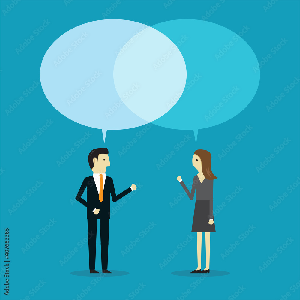 Talking and sharing knowledge