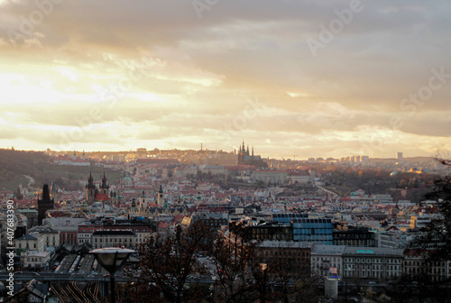 Prague view from Vitkov