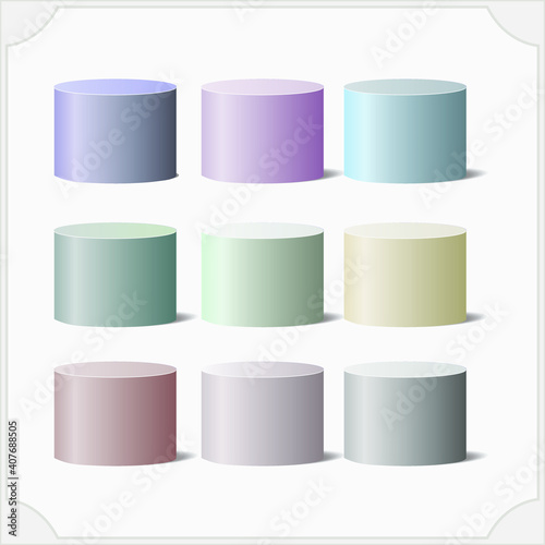 set of four boxes