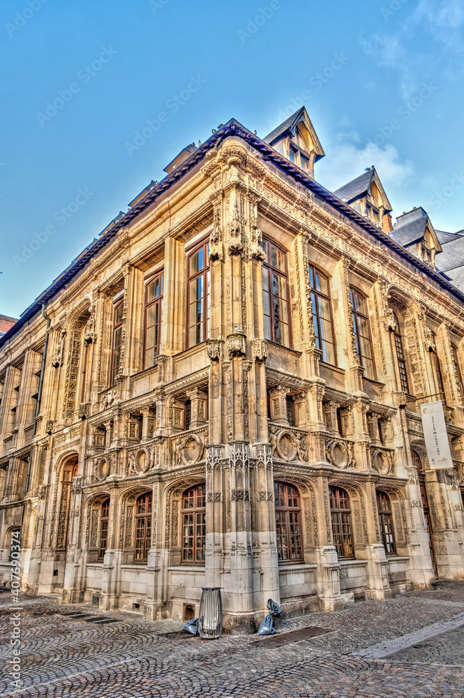 Rouen Streetscape, HDR Image
