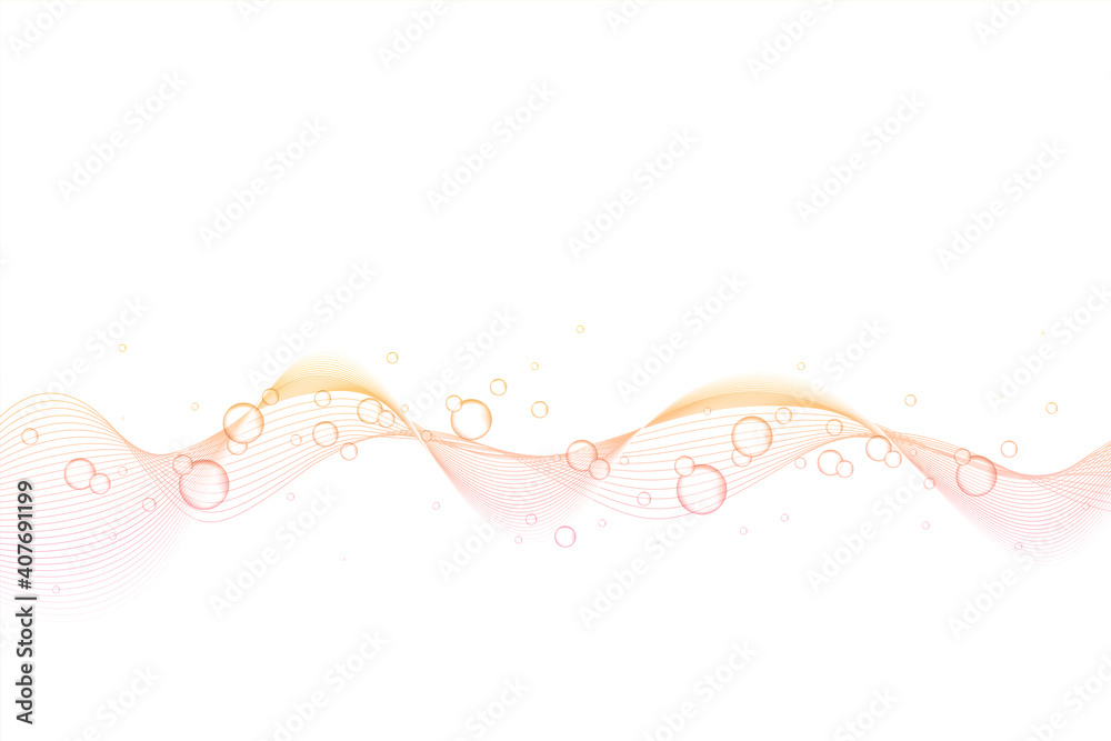 泡 波線 ウェーブ 背景 Abstract wave lines white background with fuzzy bubbles 泡 波線 ウェーブ 背景 Abstract wave lines white background with fuzzy bubbles
