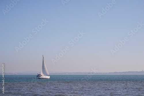 sailing on the sea © Natalie
