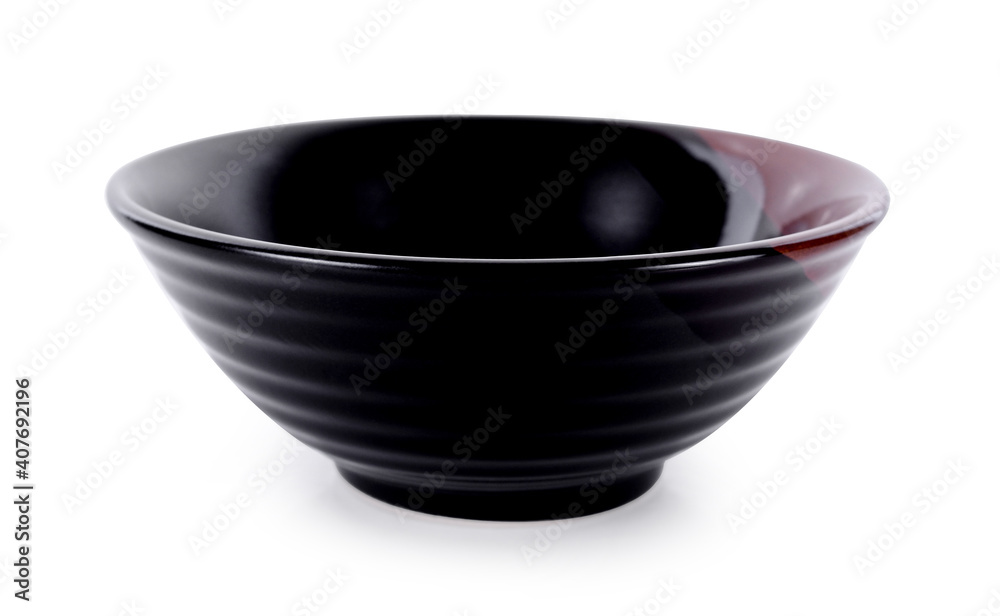 empty bowl isolated on white background empty bowl isolated on white background