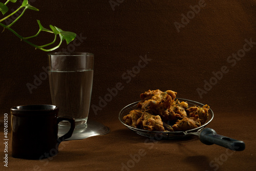 Deep fried bonda placed on the table