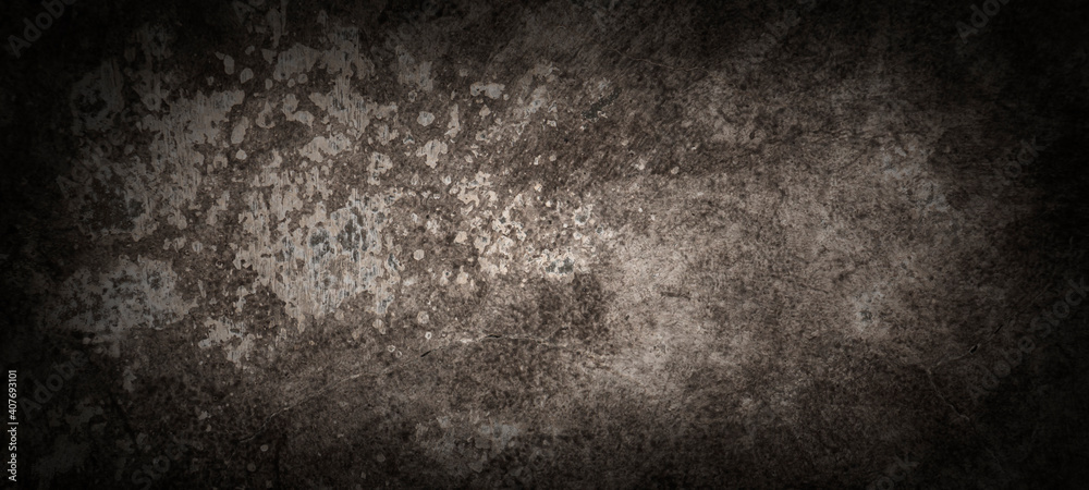 Gray cement wall texture,dark color wall surface used for background and display your products..