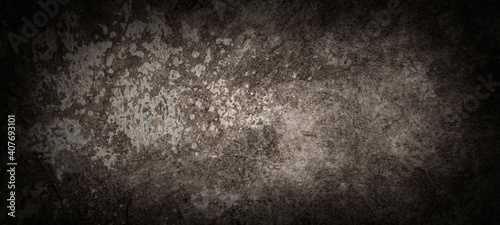 Gray cement wall texture,dark color wall surface used for background and display your products..