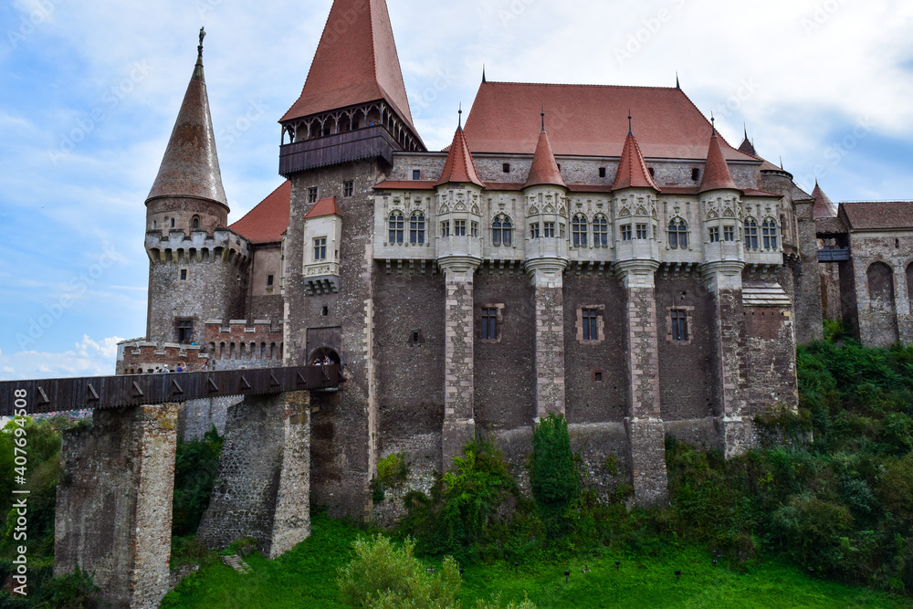 Corvins Castle , Hunedoara , Romania 
