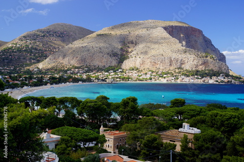 Mondello Beach - Palermo, Sicily, Italy