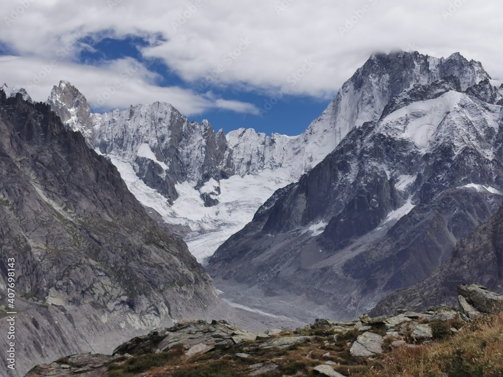 landscape in the himalayas landscape in the himalayas