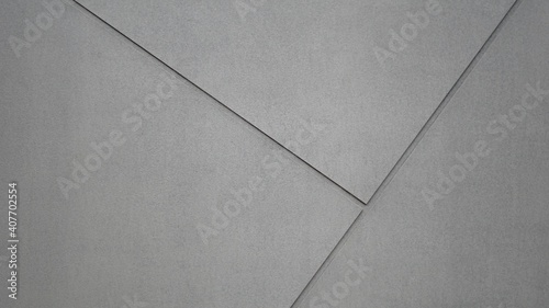 geometric shape against gray background