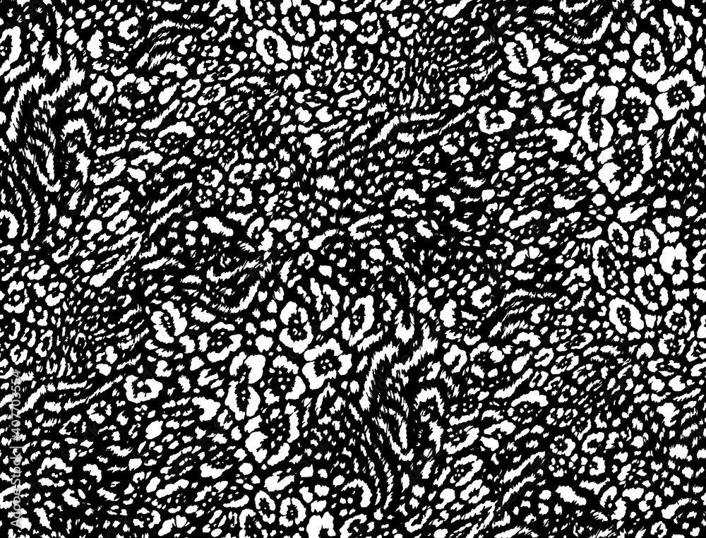 Seamless degrade leopard pattern, animal print. Seamless degrade leopard pattern, animal print.