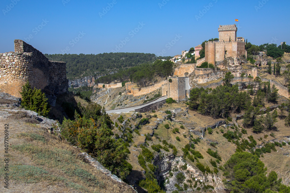 Medieval town of Alacon - La Mancha - Spain