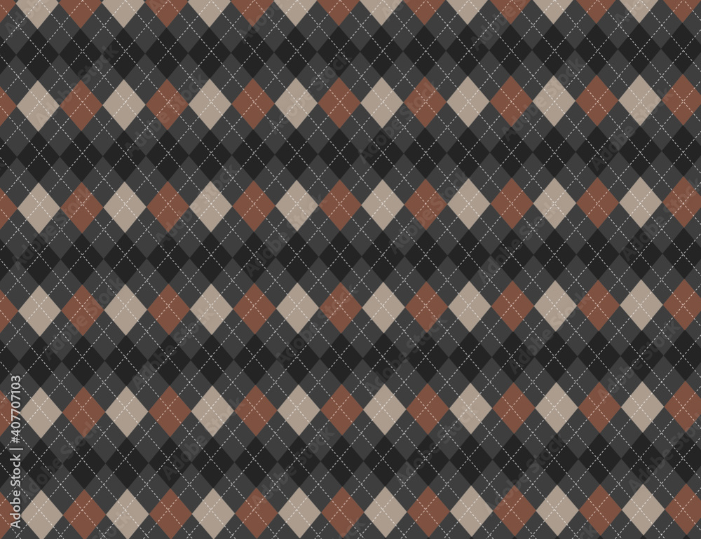 Schottenmuster Argyle Karo Schottenmuster Argyle Karo