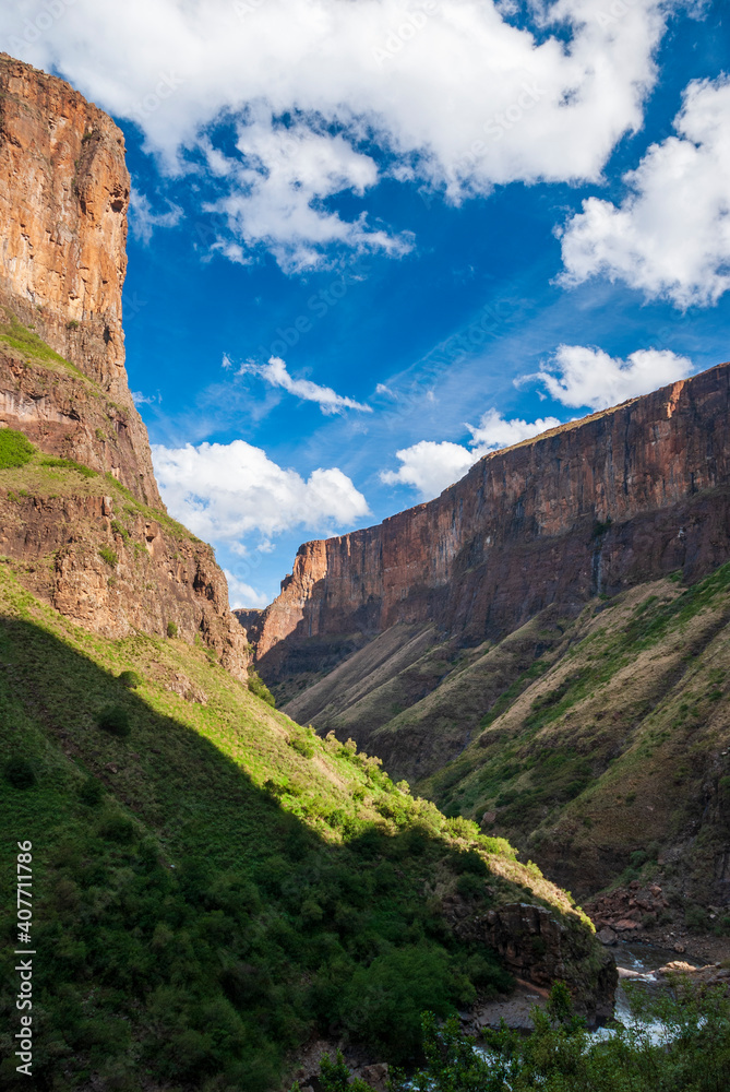 Maletsunyane canyon Maletsunyane canyon