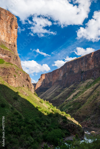 Maletsunyane canyon