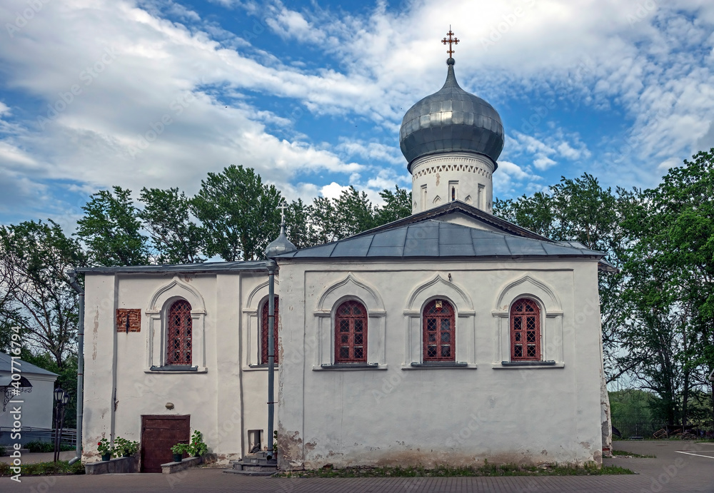 St. Nicolas church. City of Novgorod, Russia. Years of construction 1312 - 1313