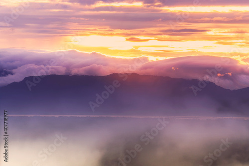 sunrise over the mountains © MK_portfolio