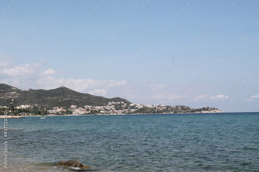 view of the seashore from the shore view of the seashore from the shore