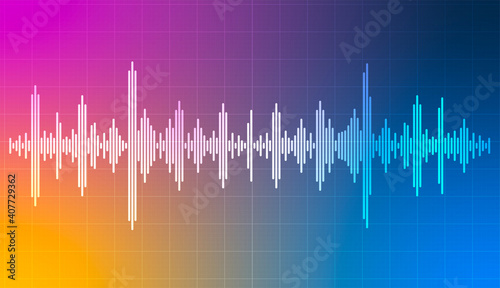 equalizzatore, musica, audio, vettoriale, equalizzazione