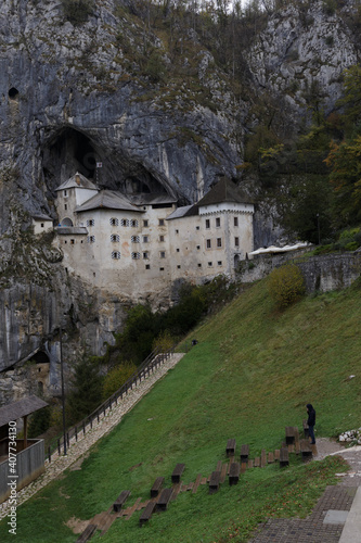 Wallpaper Mural Predjama castle in Slovenia Bled Torontodigital.ca