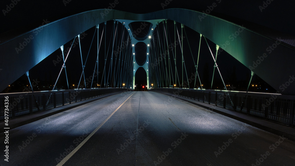 Osthafenbrücke Frankfurt