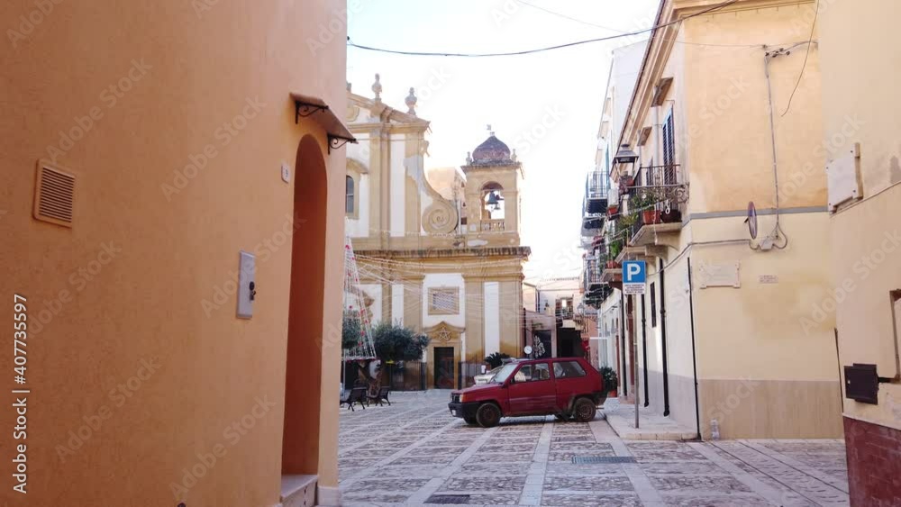 La chiesa madre di Castellammare del Golfo.