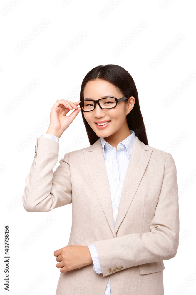 Oriental business woman portrait Oriental business woman portrait