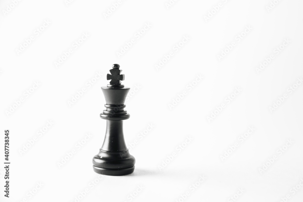 chess pieces on a white background chess pieces on a white background
